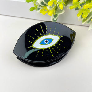 Dark Demon Eye Hair Claw Clip