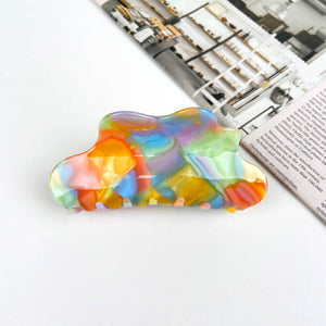 Acetate Colorful Claw Clip Cloud Hair Clips