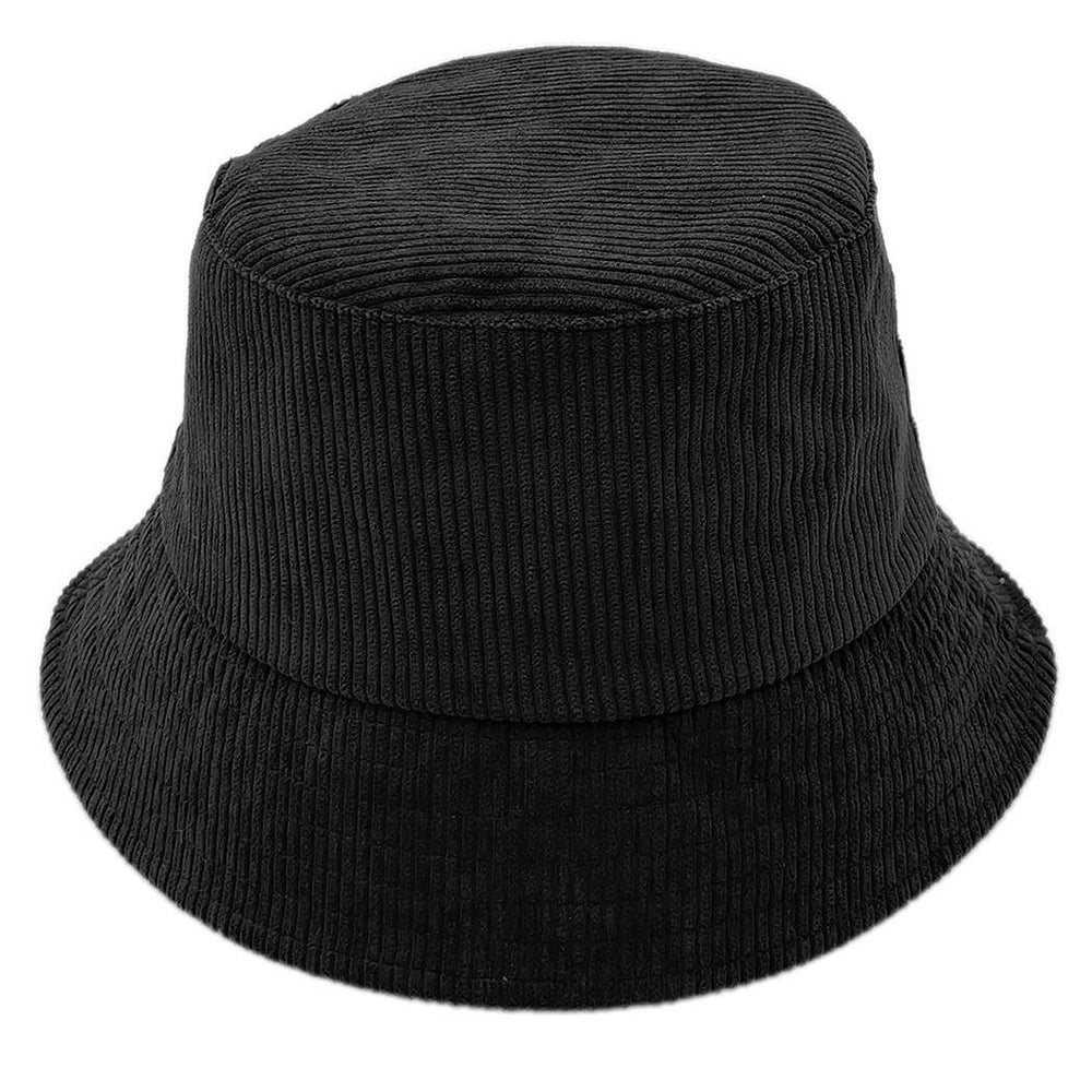 Thin Corduroy Bucket Hat: ONE SIZE / IVY