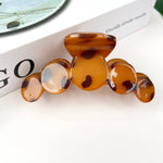 Leopard Print Hair Claw Clip