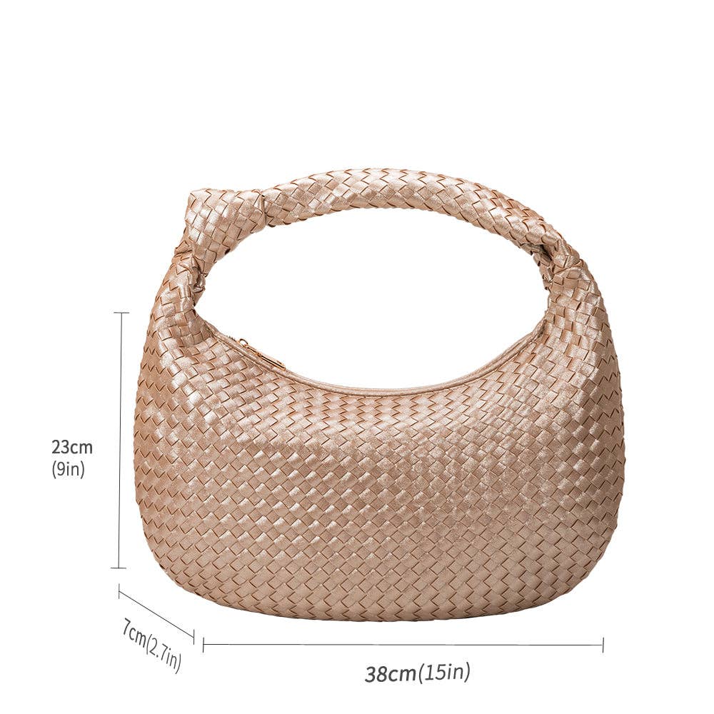 Brigitte Lemonade Recycled Vegan Shoulder Bag