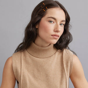 Eco Simple Hair Bobby Pin Set: Amber Mix