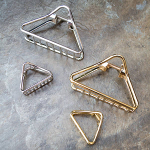 Metal Triangle Hair Clip