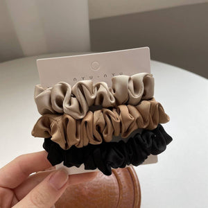 NEW TEMPERAMENT SET SIMPLE HAIR SCRUNCHIES_CWAHA2729