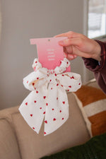 Cupid's Bow Scrunchie