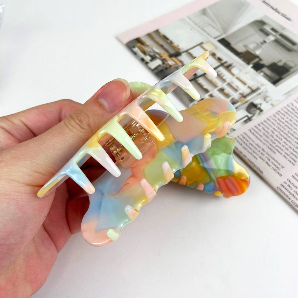 Acetate Colorful Claw Clip Cloud Hair Clips