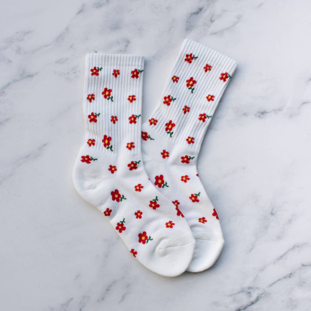 Little Flower Casual Socks