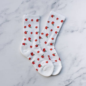 Little Flower Casual Socks