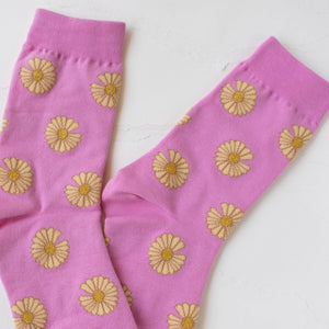 Women's Vivid Daisy Socks