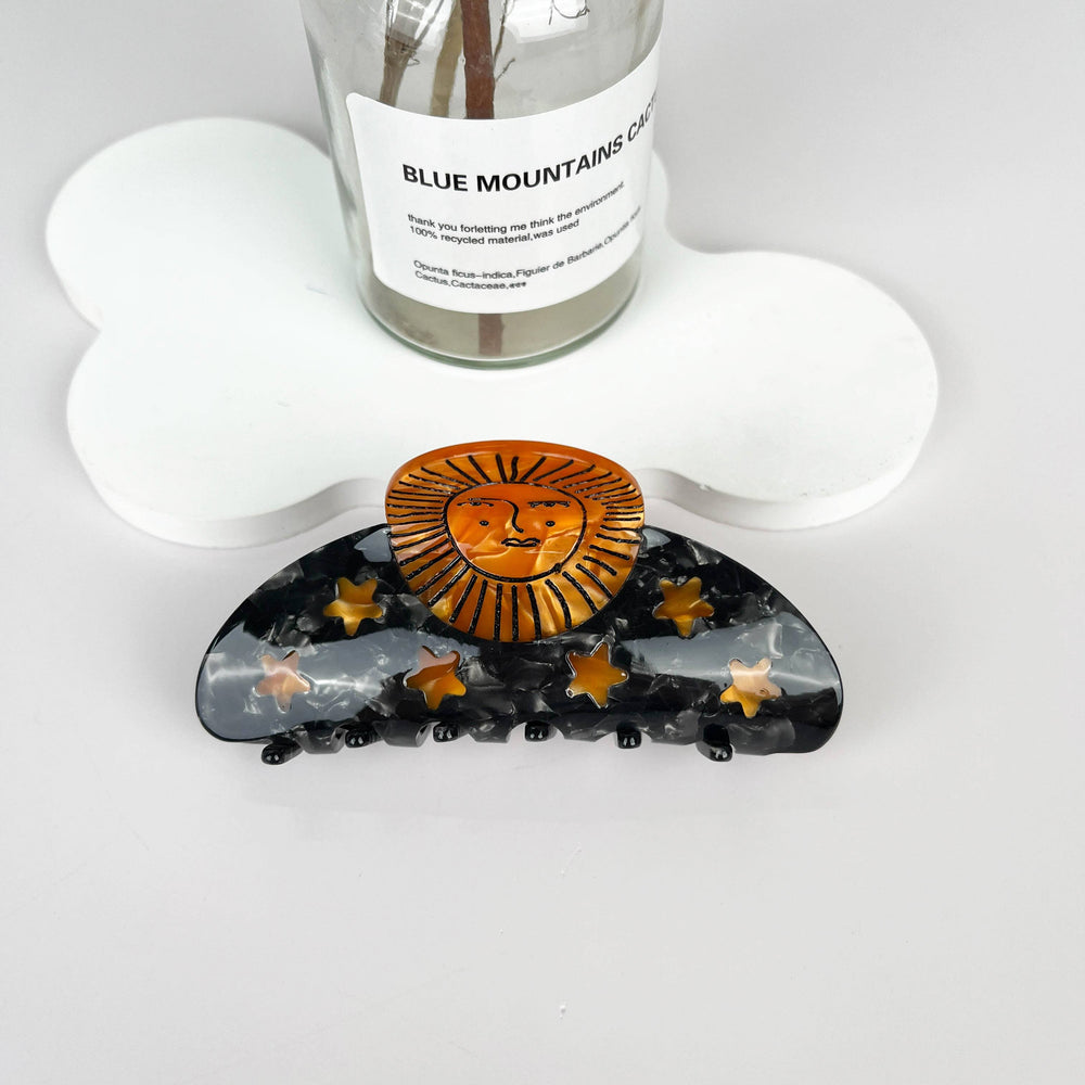 Sun Series Acetate Hair Claw Clip