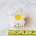 Eco Single Daisy Hair Claw Clip