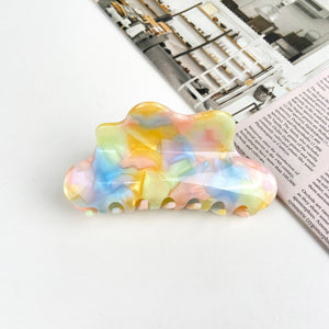 Acetate Colorful Claw Clip Cloud Hair Clips