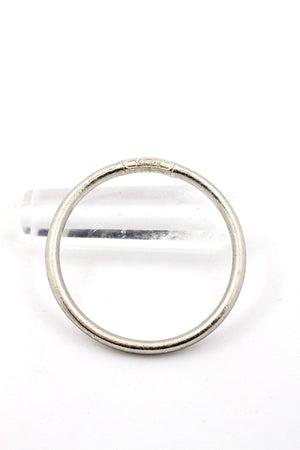 Single Thai Buddhist Temple Bracelet, Mantra Bangle, Metals