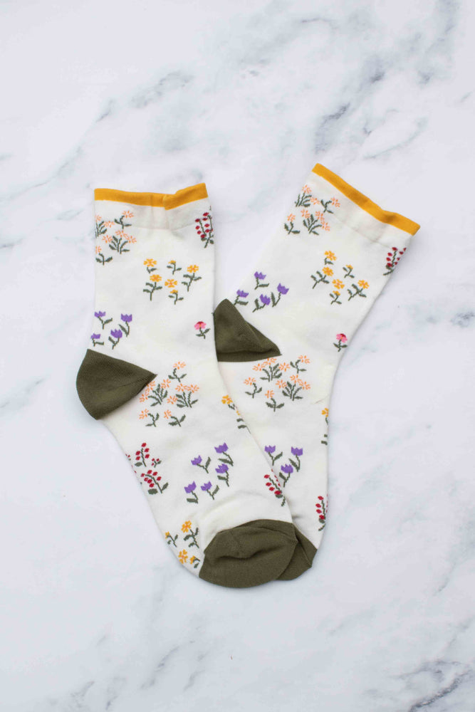 Women's Penelope Floral Casual Socks