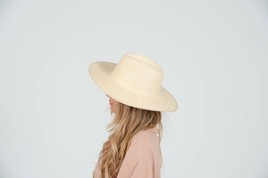 Women's Straw Wide Brim Panama Hat