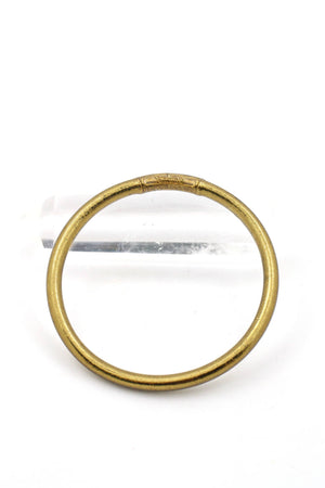 Single Thai Buddhist Temple Bracelet, Mantra Bangle, Metals