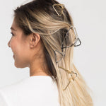 Metal Triangle Hair Clip