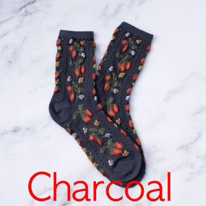 Strawberry Farm Casual Socks