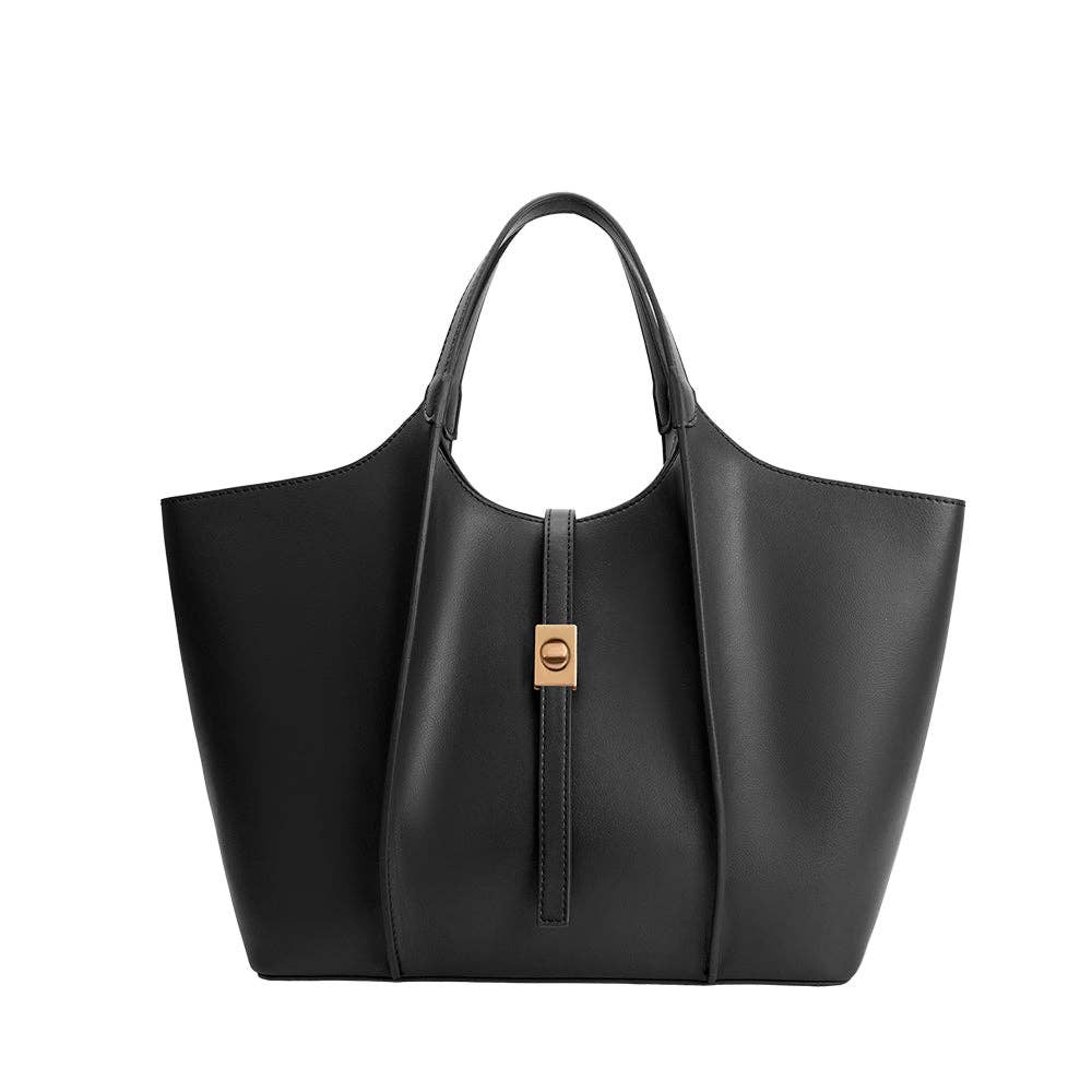 Malia Black Vegan Tote Bag Pre-Order 10/15