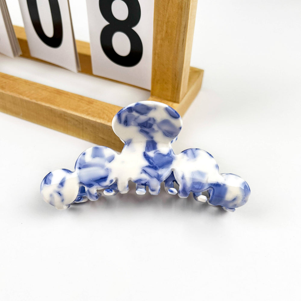 Cute Mini Acetate Heart Hair Claw Clips