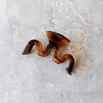 Glossy Waves Hair Claw Clip