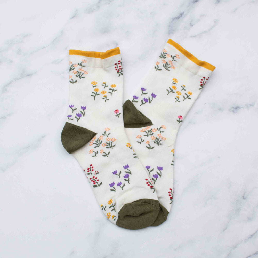 Women's Penelope Floral Casual Socks