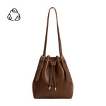 Sally Espresso Vegan Shoulder Bag Pre-Order 8/30