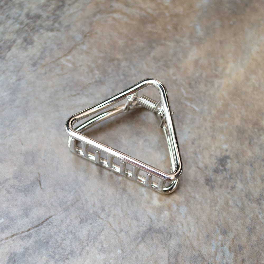 Metal Triangle Hair Clip