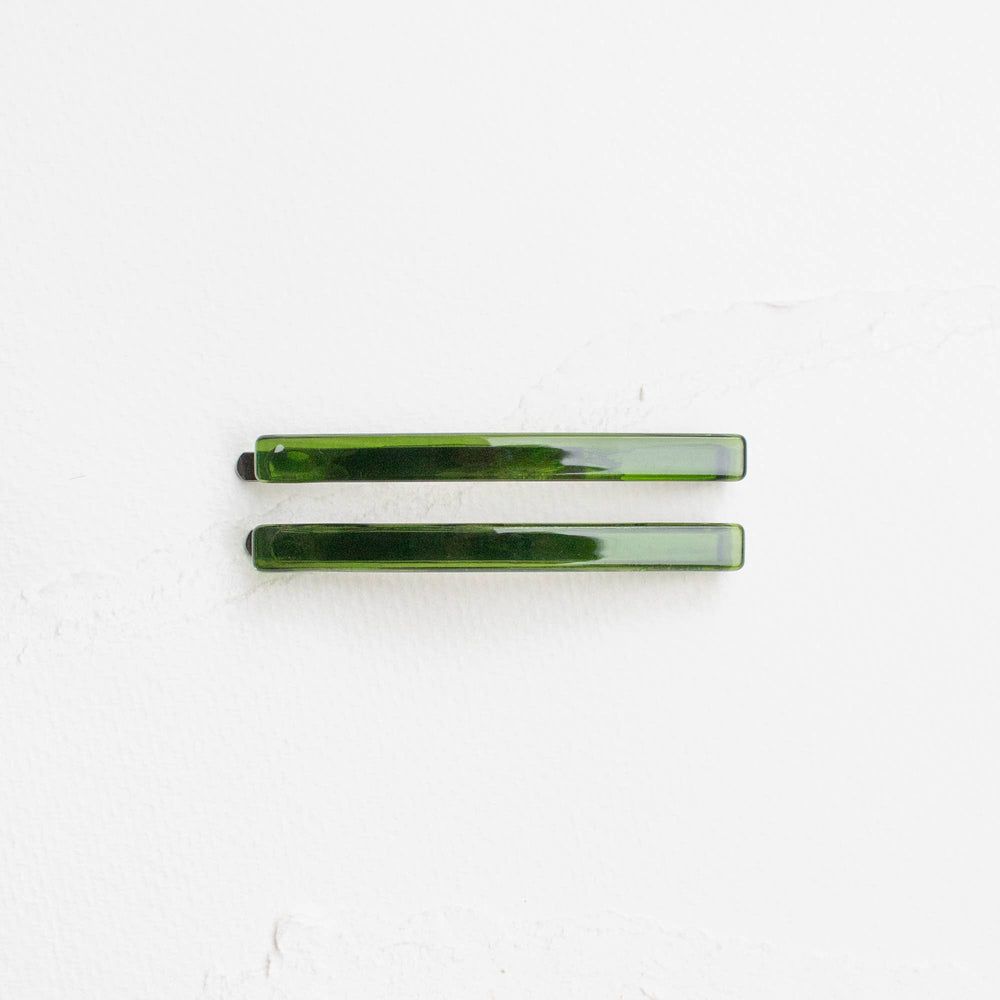 Eco Simple Hair Bobby Pin Set: Amber Mix