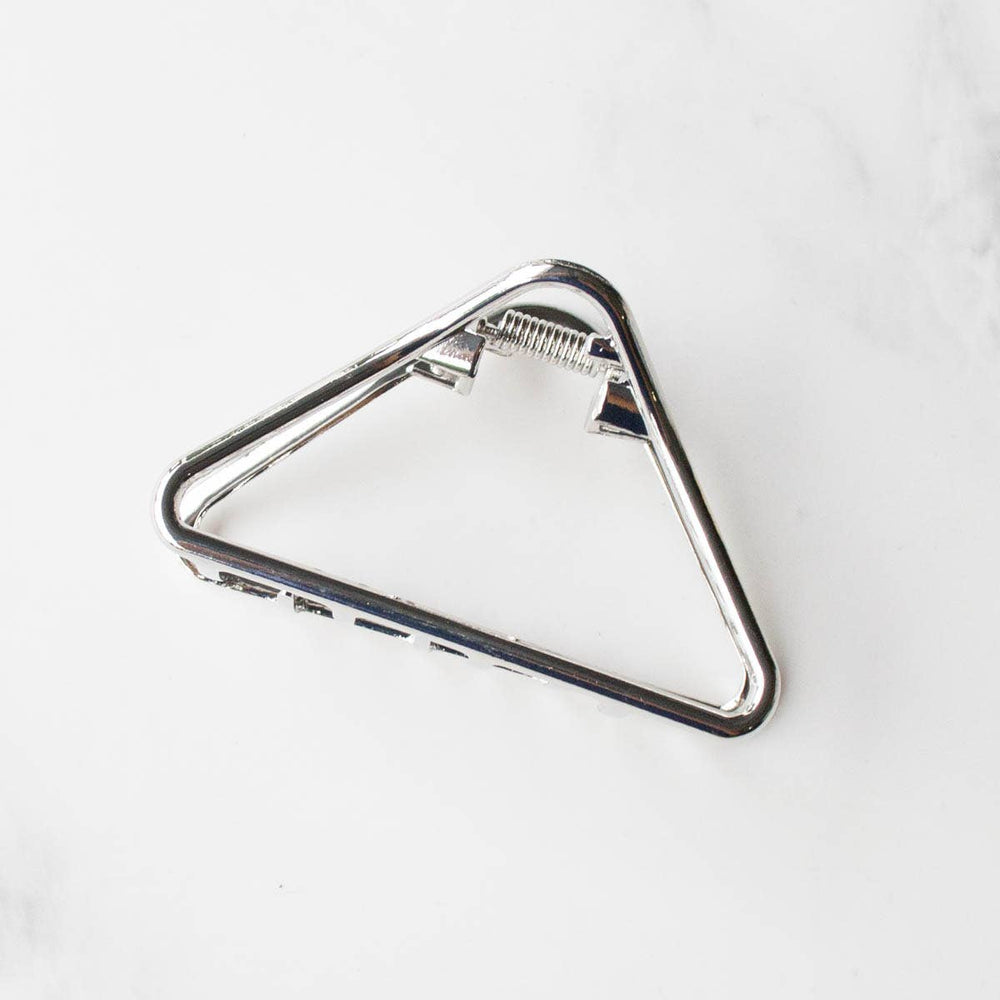Metal Triangle Hair Clip