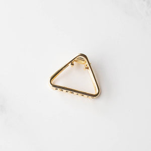 Metal Triangle Hair Clip