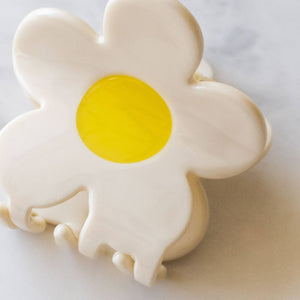Eco Single Daisy Hair Claw Clip