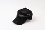 MESH BASEBALL CAP-BLACK