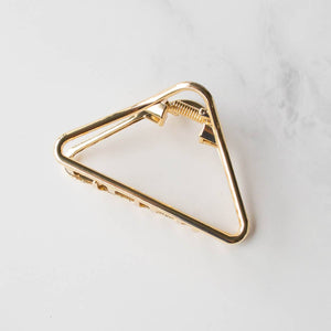 Metal Triangle Hair Clip