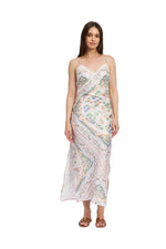 En Saison Alaia Satin Maxi Dress