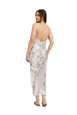 En Saison Alaia Satin Maxi Dress