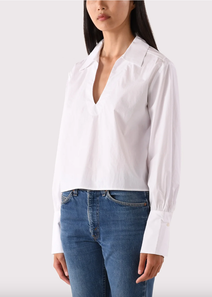 wearcissa Victorian white blouse, discounted at The Runway Outlet