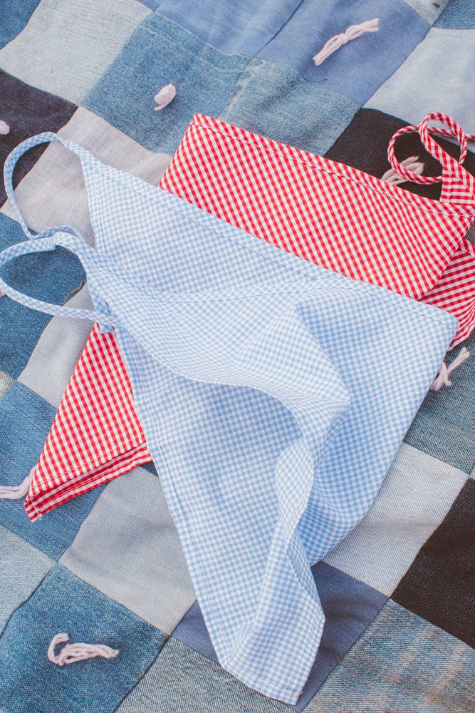 Checkered Tie Bandana