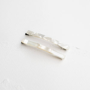 Eco Simple Hair Bobby Pin Set: Amber Mix