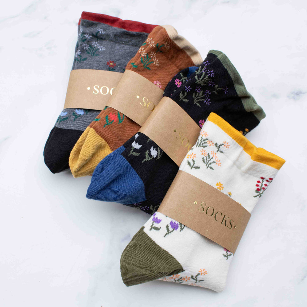 Women's Penelope Floral Casual Socks