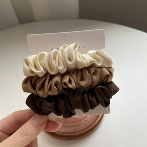 NEW TEMPERAMENT SET SIMPLE HAIR SCRUNCHIES_CWAHA2729