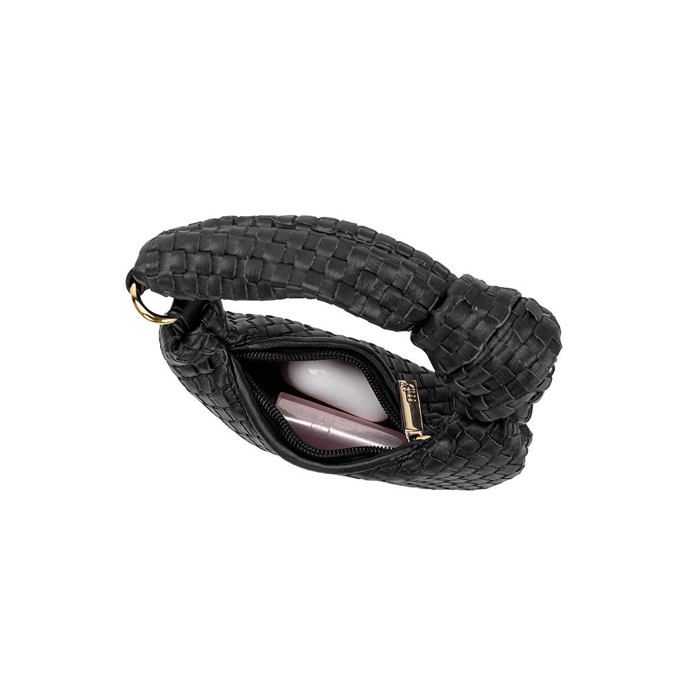 Brigitte Black Recycled Vegan Bag Charm