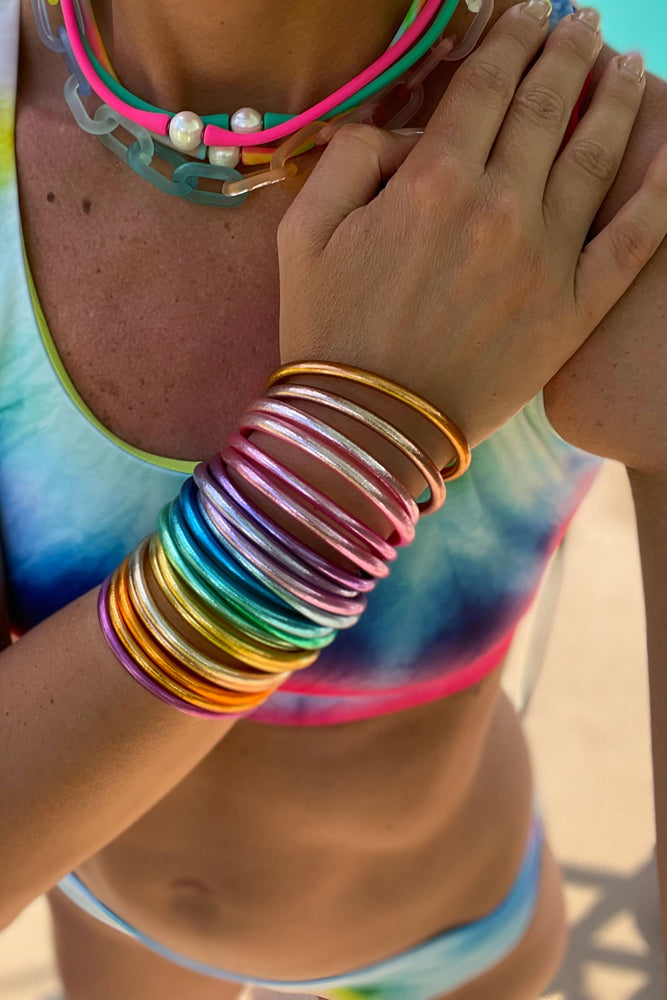 Pre-Order Rainbow Thai Buddhist Temple Bracelets, Bangles