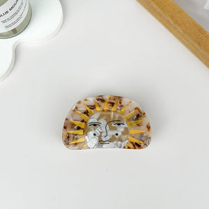 Sun Series Acetate Hair Claw Clip