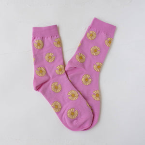 Women's Vivid Daisy Socks