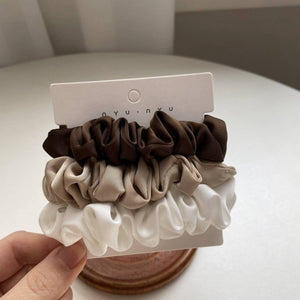 NEW TEMPERAMENT SET SIMPLE HAIR SCRUNCHIES_CWAHA2729