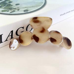 Leopard Print Hair Claw Clip