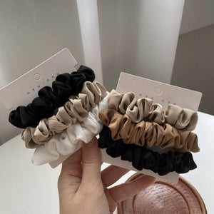 NEW TEMPERAMENT SET SIMPLE HAIR SCRUNCHIES_CWAHA2729