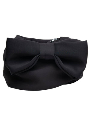 Neoprene Jumbo Bow Handle Purse