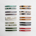 Eco Simple Hair Bobby Pin Set: Red